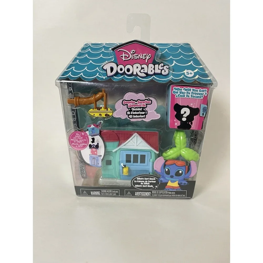 Disney Doorables Stitch's Surf Shack Mini Set Mystery Figure NEW